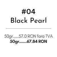 a black pearl on a white background