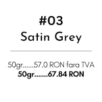 a black and white image with the words'satin grey'