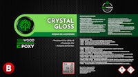 crystal gloss - e-wood epoxy