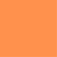 an orange color background with a white background