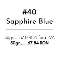 40 sapphire blue granules