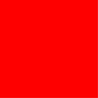 a red background with a white square in the middle